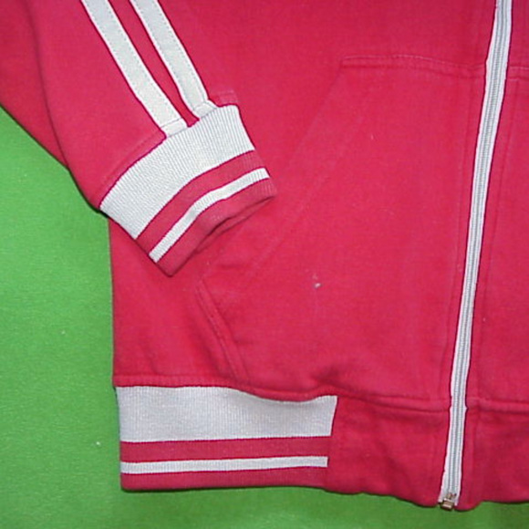 90s OP Athletic Track Jacket Preppy Zip Up Sweatshirt by Ocean Pacific S/Small - Picture 4 of 5